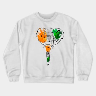 Ivory Coast National day Elephant Africain Crewneck Sweatshirt